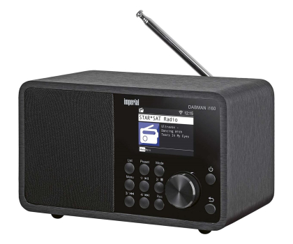 Radio internetowe IMPERIAL Imperial DABMAN i160 DAB+ and Internet radio Black